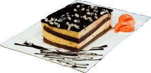 ZABAJONE – ciasto biszkoptowe z masą o smaku zabajone